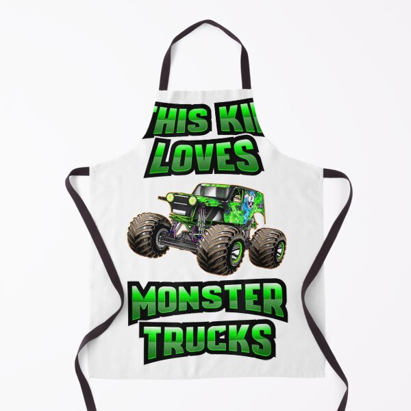 Item preview, Monster Trucks Are My Jam - This Kid Loves Monster Trucks designed and sold by TaunoMeri.