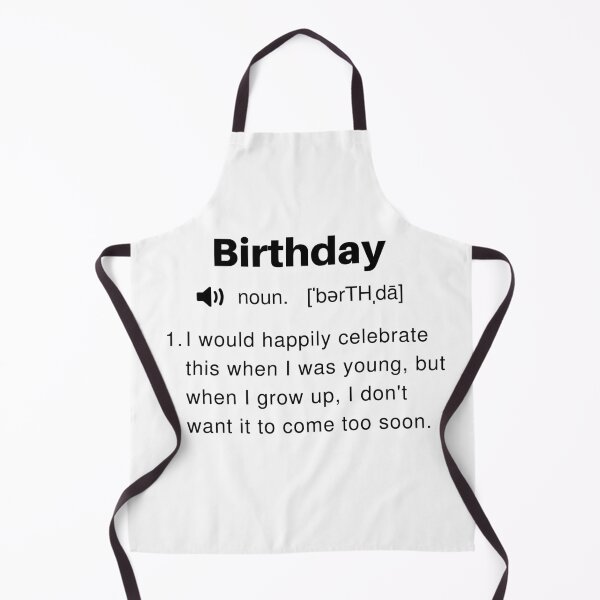 Item preview, Funny Birthday Definition designed and sold by Sleepy Cat Design.