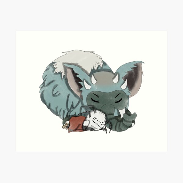 Winter Pals Art Print
