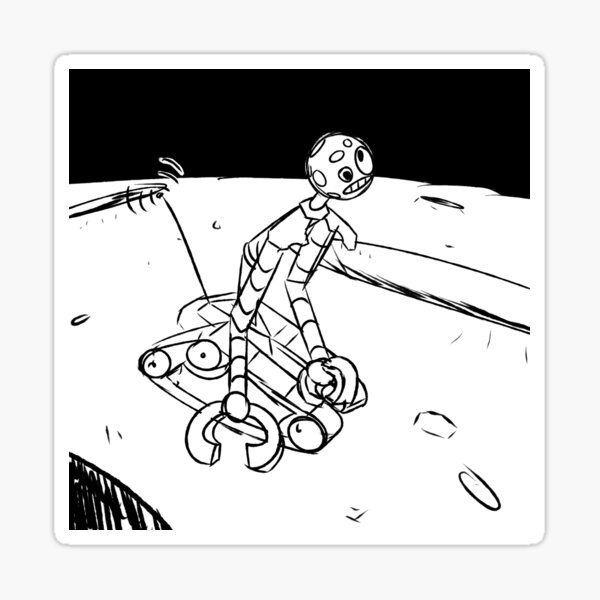 Moonbot Sticker