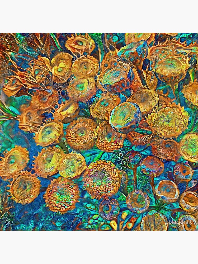 Floral abstract by blackhalt