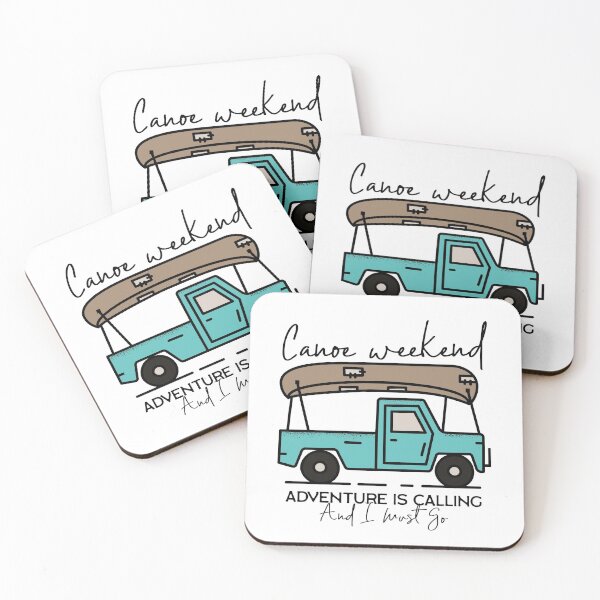 Item preview, Canoe weekend adventure is calling designed and sold by bubblediva.