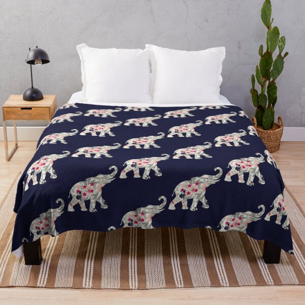 Item preview, Watercolor Floral USA RNC Elephant designed and sold by Maddie-iceee.