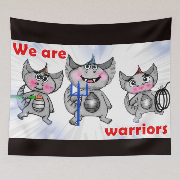 Artikelvorschau, Monster Warriors entworfen und verkauft von Shirley cute art .