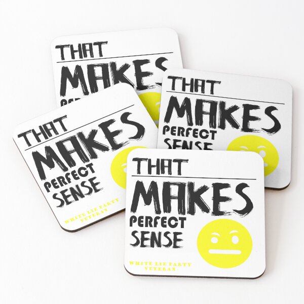 Item preview, White lie Party Fact - That makes sense designed and sold by PacificStreams.