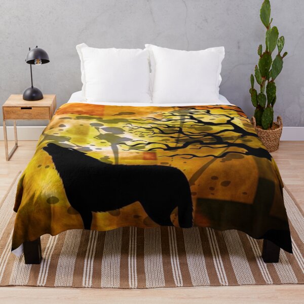 Item preview, The wolf in the full moon light. designed and sold by prashant art factory ✅️.
