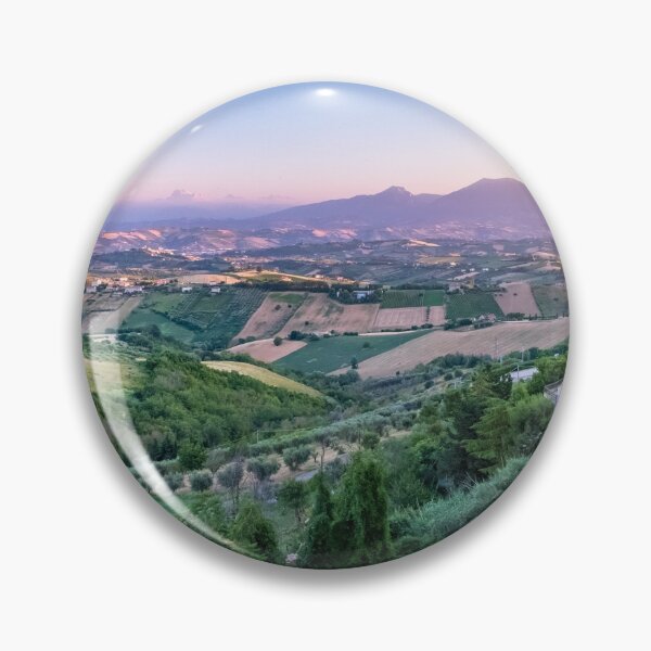 Item preview, Beautiful sunset on the countryside of Marche in a summer evening designed and sold by zakaz86.