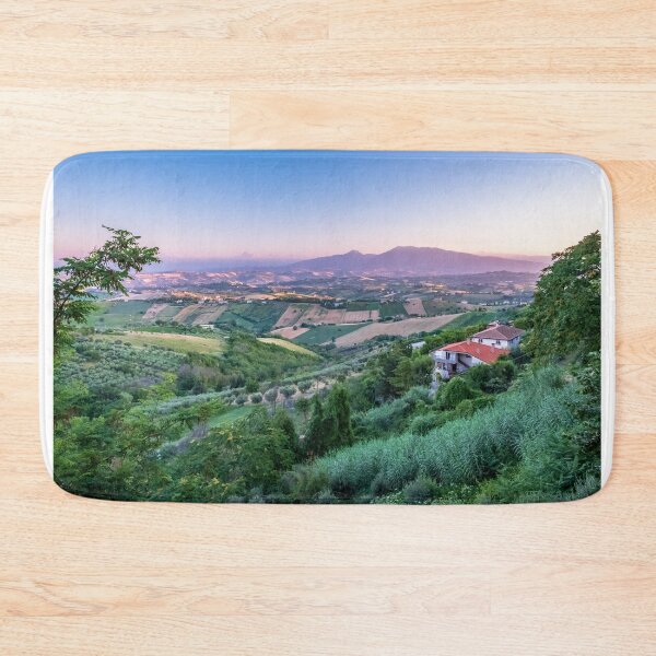 Item preview, Beautiful sunset on the countryside of Marche in a summer evening designed and sold by zakaz86.