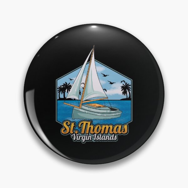 Artikelvorschau, St. Thomas Virgin Islands Segel Segeln Segler entworfen und verkauft von Mealla.