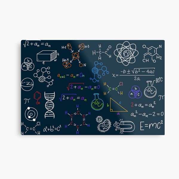 Erstaunliche Wissenschaft Metallbild