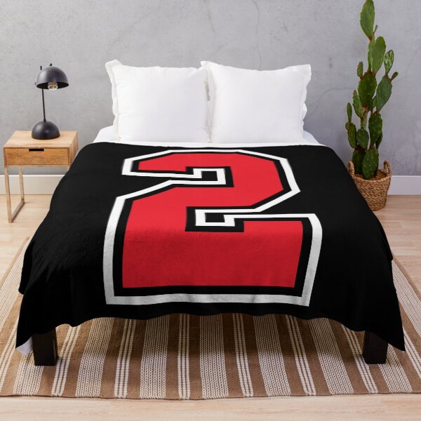 Item preview, 2 Black Red two Number Jersey designed and sold by infrontofyou.