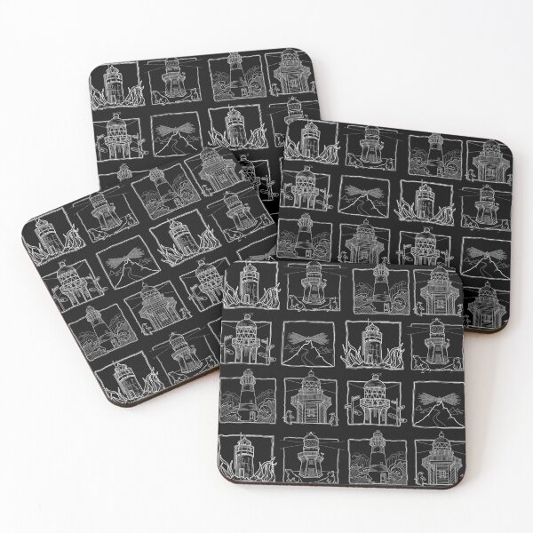 Item preview, Lighthouses at Night designed and sold by Dori Sparrow.