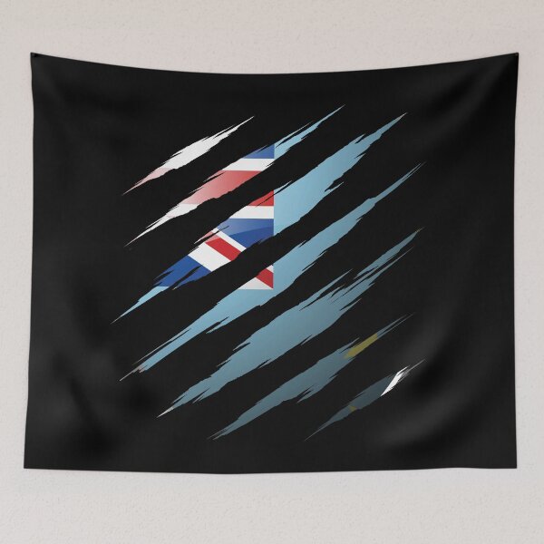 Item preview, Tuvalu My Country Claw Nail designed and sold by HelloFromAja.