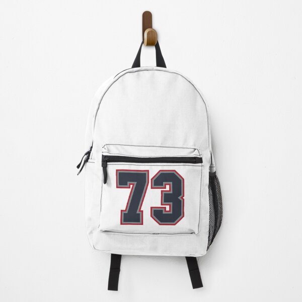Item preview, 73 Navy Grey Red Sports Number Seventy-Three  designed and sold by HelloFromAja.
