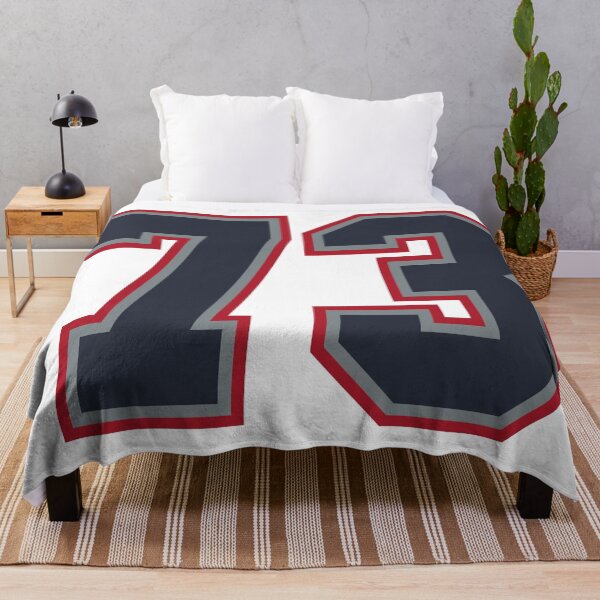 Item preview, 73 Navy Grey Red Sports Number Seventy-Three  designed and sold by HelloFromAja.