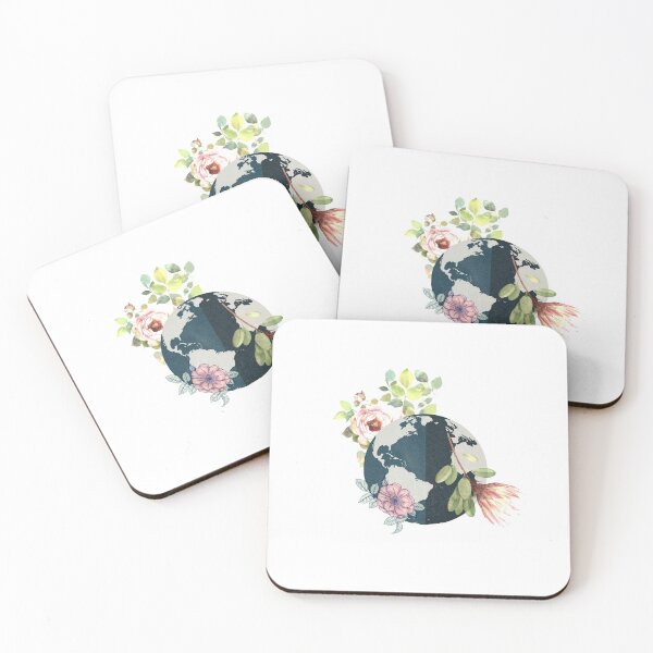 Item preview, floral earth designed and sold by Amalzaki.