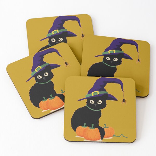 Artikelvorschau, Halloween Katze Klassiker entworfen und verkauft von thobealtaf.