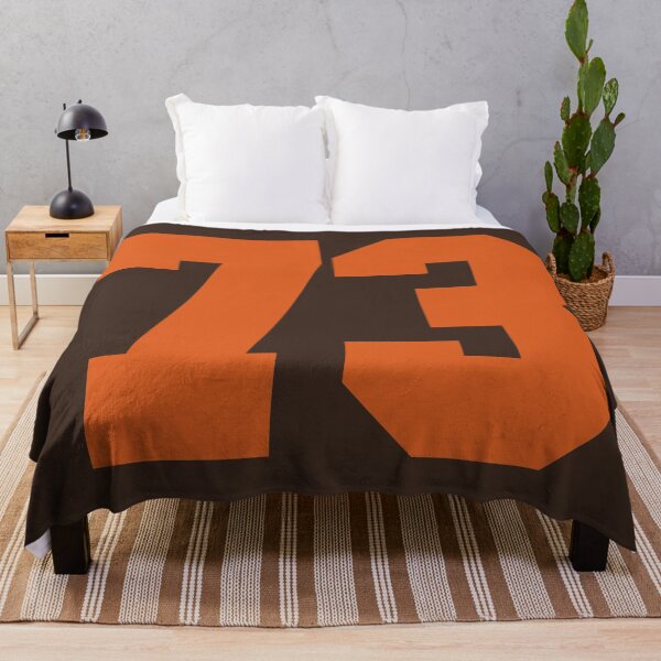 Item preview, 73 Number Cleveland Sports Seventy-Three Brown Jersey designed and sold by HelloFromAja.