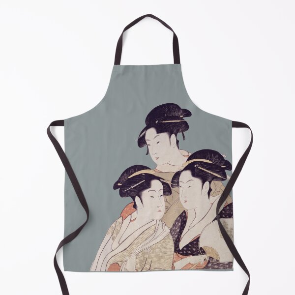 Item preview, Kitagawa Utamaro Toji san bijin Three Beauties of the Present Day designed and sold by Balbutian.