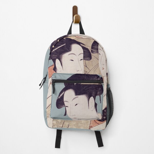 Item preview, Kitagawa Utamaro Toji san bijin Three Beauties of the Present Day designed and sold by Balbutian.