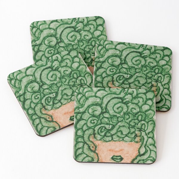Item preview, Green Medusa #3 designed and sold by PaintAlchemy.