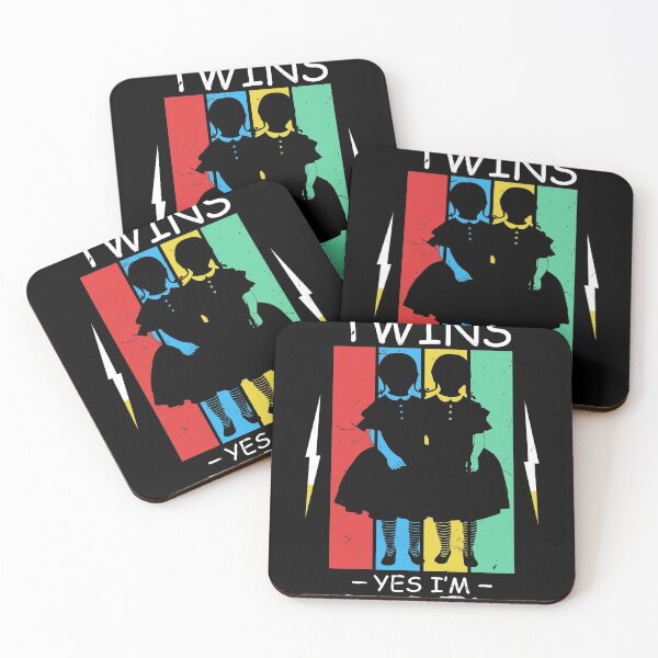 Item preview, Funny Yes They Are Twins Yes Im Tired design for Moms Dads graphic designed and sold by Lisbob.