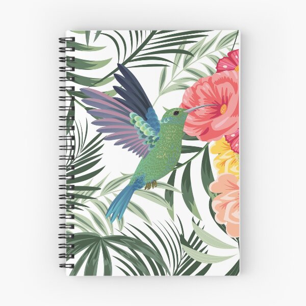 Item preview, Colibri Floral Pillow  designed and sold by Arctic frame studio.