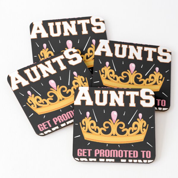 Item preview, Funny Great Aunt Gift design | Only Best Aunts Are Promoted print designed and sold by Lisbob.