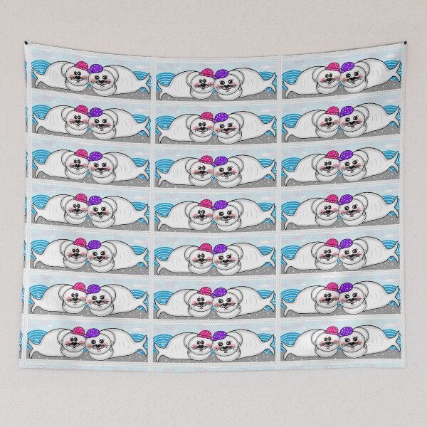 Item preview, Animal - Seals  designed and sold by Shirley cute art .