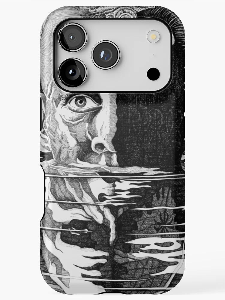 Thumbnail 1 of 4, iPhone Case, Something Must Break (BW) designed and sold by Rico-Racun.