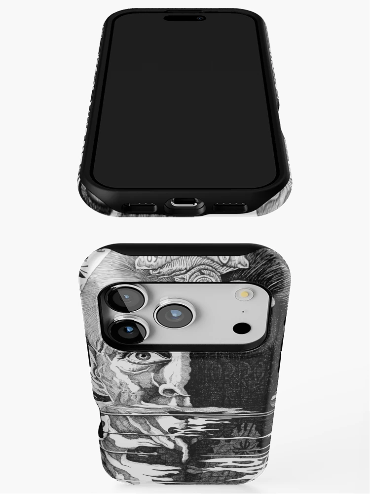 Thumbnail 3 of 4, iPhone Case, Something Must Break (BW) designed and sold by Rico-Racun.