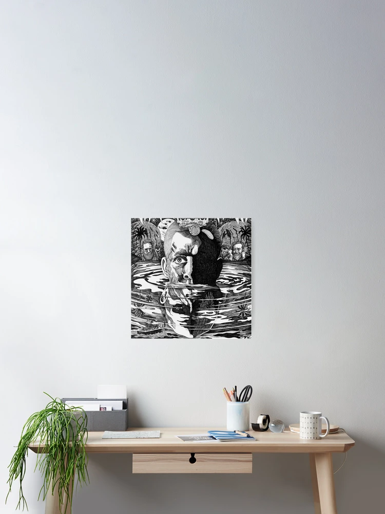 Thumbnail 2 of 3, Poster, Something Must Break (BW) designed and sold by Rico-Racun.