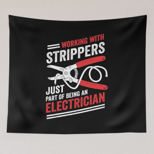 Item preview, Electrician Electrical Worker Job Design designed and sold by Marcid95.
