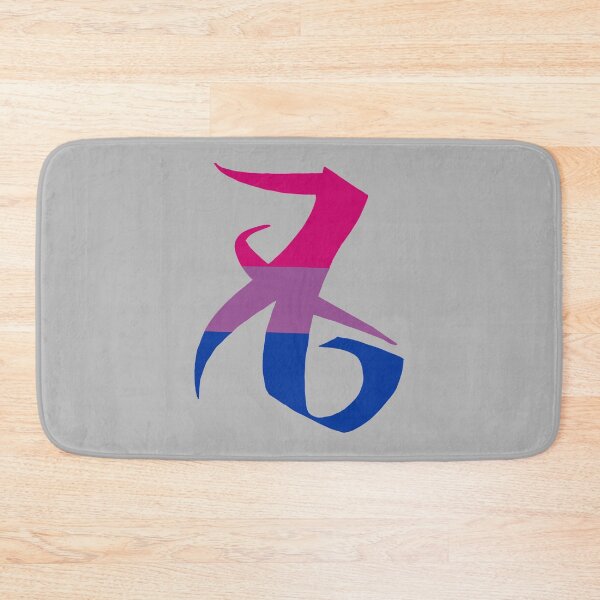 Item preview, shadowhunters love rune bisexual pride designed and sold by Bella-JJ.