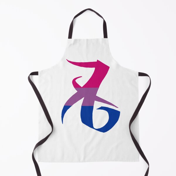 Item preview, shadowhunters love rune bisexual pride designed and sold by Bella-JJ.