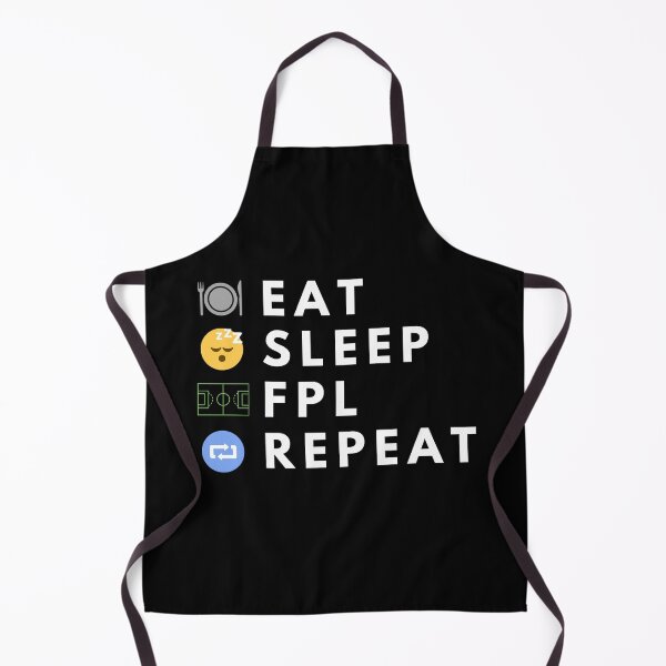 Item preview, Eat Sleep FPL Repeat- Funny Fantasy Football (FPL) designed and sold by fplultra.