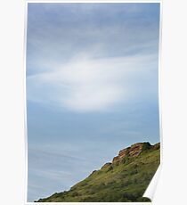 Island Mountain Landscape Poster