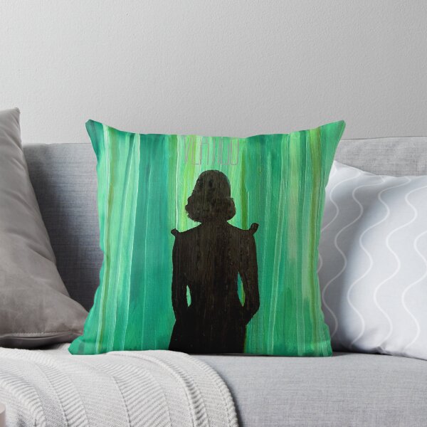 Item preview, Alfred Hitchcock Vertigo Art - Woman and Green Curtains designed and sold by Talia Felix.