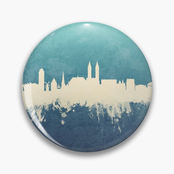 Item preview, Lubeck Germany Skyline designed and sold by ArtPrints.