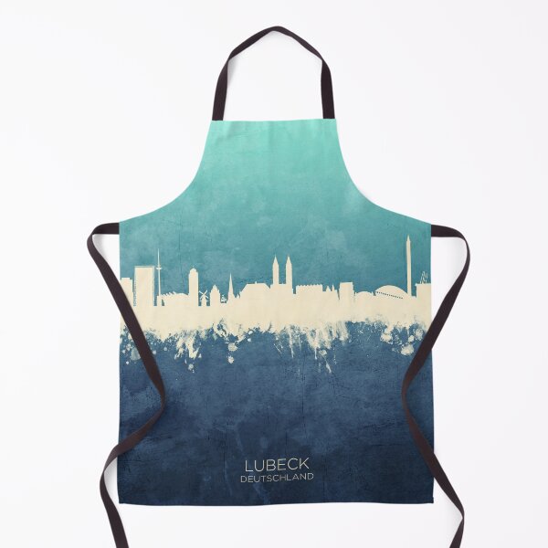Item preview, Lubeck Germany Skyline designed and sold by ArtPrints.