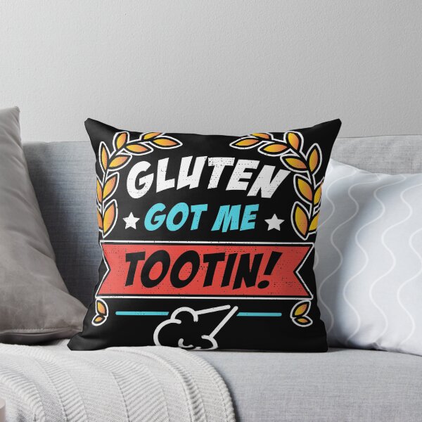 Artikelvorschau, Gluten Tootin Lustiges glutenfreies Witzdesign | Gluten Jokes Produkt entworfen und verkauft von Lisbob.