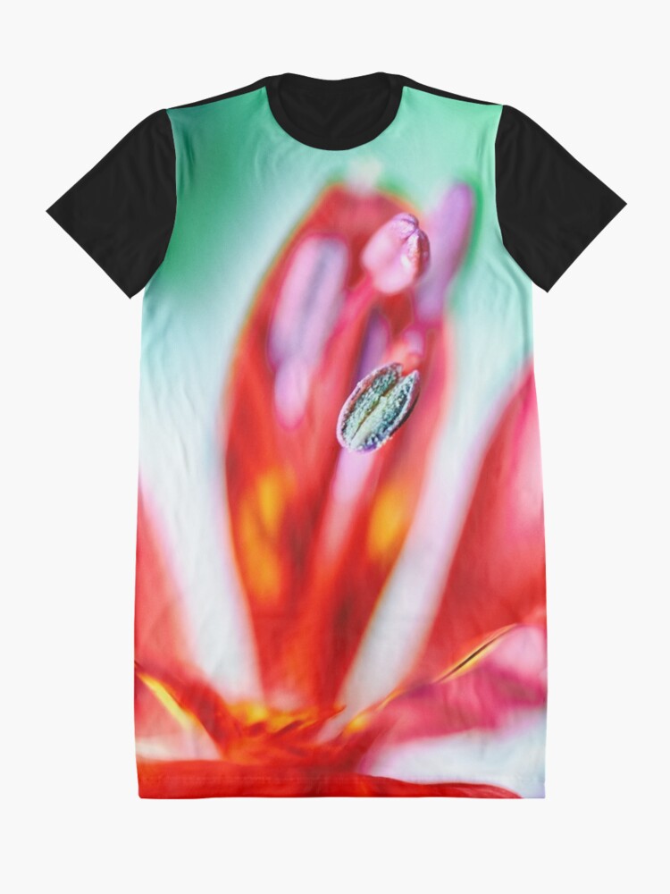 Alternate view of Flower Mystical  Graphic T-Shirt Dress