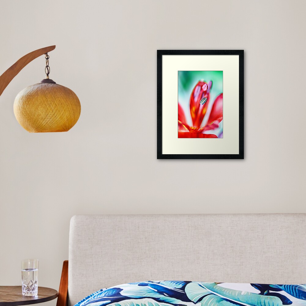 Flower Mystical Framed Art Print