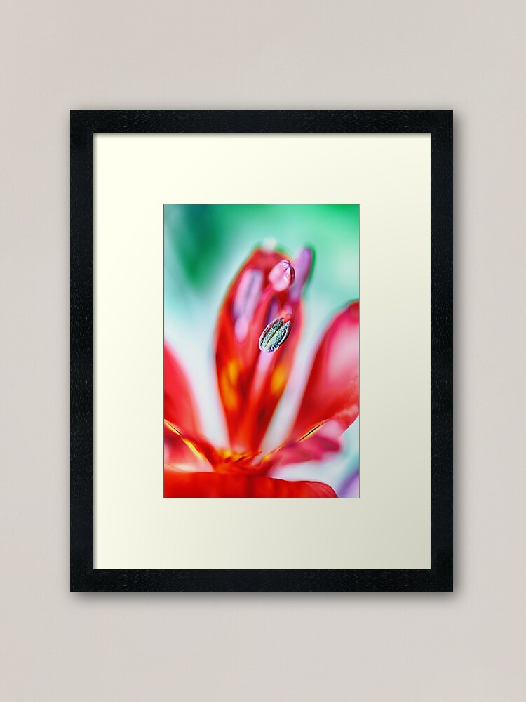 Alternate view of Flower Mystical Framed Art Print
