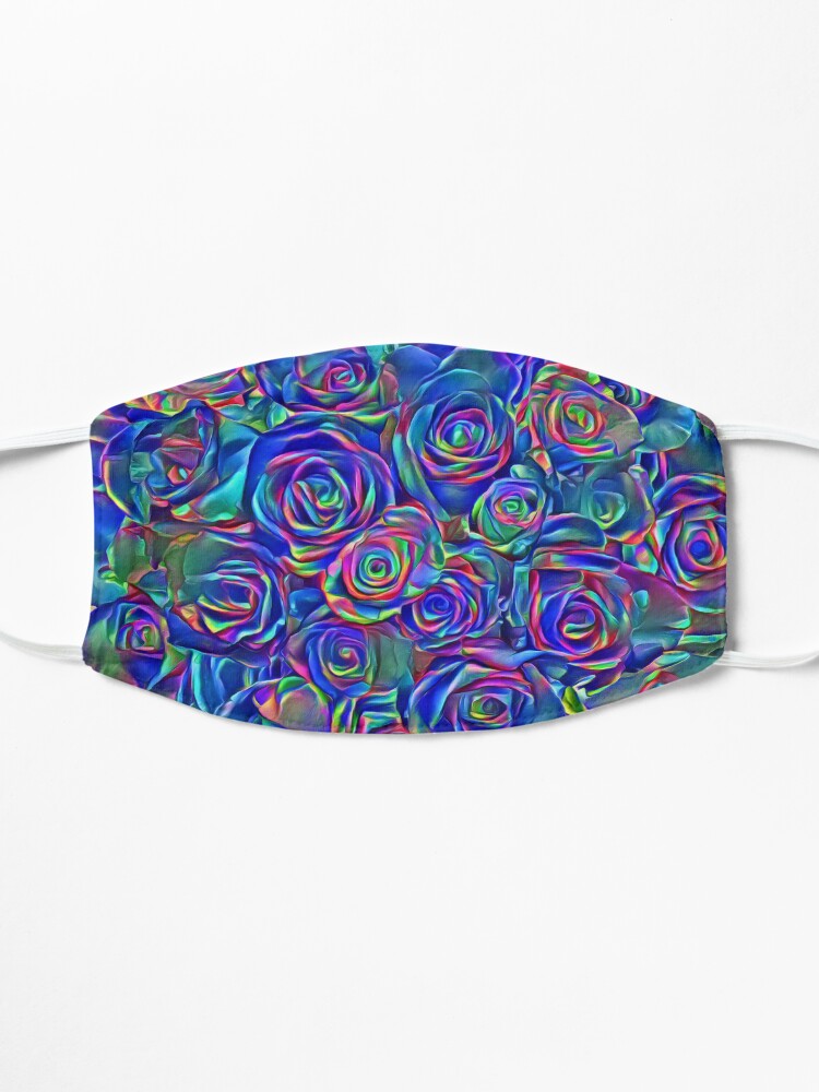 Alternate view of Roses of cosmic lights Mask