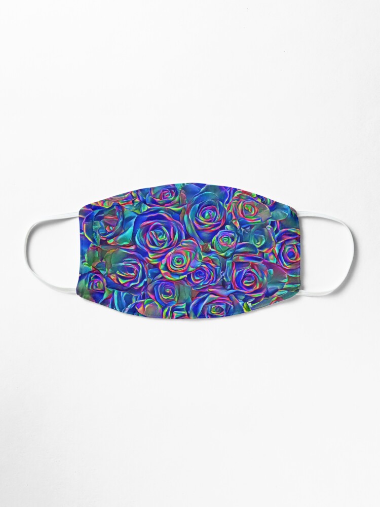 Alternate view of Roses of cosmic lights Mask