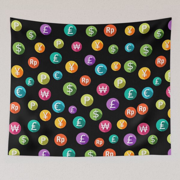 Item preview,  Currency dollar Yen Pattern  designed and sold by anzus13carlett.