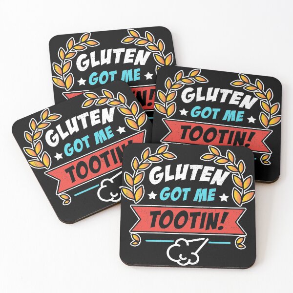 Artikelvorschau, Gluten Tootin Lustiges glutenfreies Witzdesign | Gluten Jokes Produkt entworfen und verkauft von Lisbob.