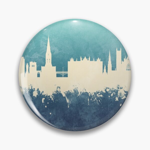 Item preview, Exeter England Skyline designed and sold by ArtPrints.