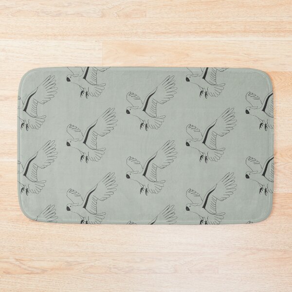 Item preview, Handdrawn black cockatoo bird designed and sold by EngineerGoC.